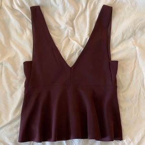 Fun and Flirty Cropped Blouse